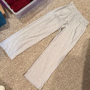 Pact Heather Gray Organic Cotton Lounge Pants